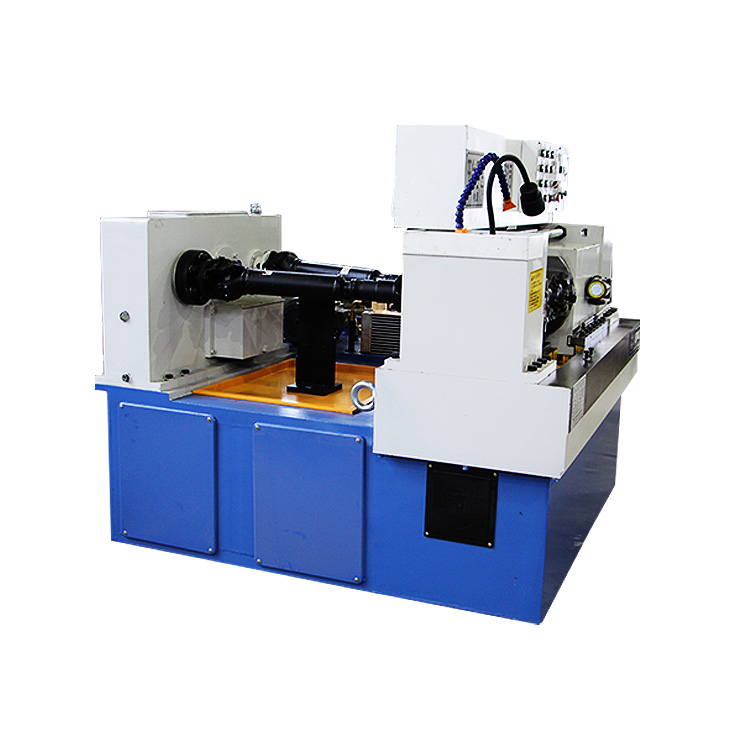 Two-axis automatic thread rolling machine with high speed and high efficiency