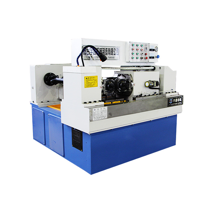 Automatic intelligent hydraulic two-axis thread rolling machine