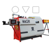 Single and double line automatic hoop ribs straightening and cutting one bending machine