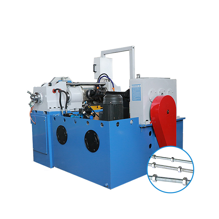 Automatic nail thread rolling machine