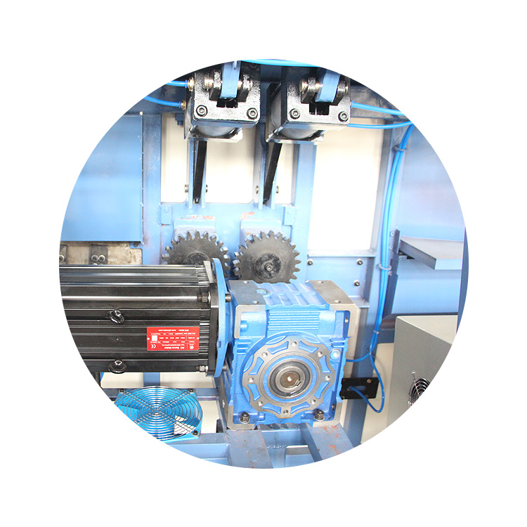 Automatic NC straightening and bending hoop plate reinforcement machine